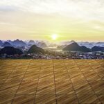 Interlocking Deck Tile (Pack of 10, 12"x12") Acacia Hardwood Deck Tile, Interlocking Patio Tile in Solid Acacia Wooden Oiled Finish Waterproof all Weather Perfect for Indoor Outdoor(Golden Teak Color) - Image 5