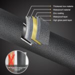 MASTERCANOPY Outdoor Garden Gazebo for Patios with Stable Steel Frame (10x12, Dark Gray) - Image 4