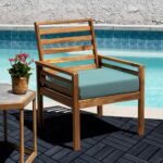 VICTORY RELAX Acacia Wood Decking Tiles 9PCS - Easy Snap Interlocking Deck Tiles for Patio Poolside Balcony Decor - All Weather Waterproof Flooring for Indoor & Outdoor (Round Joints) - Image 8