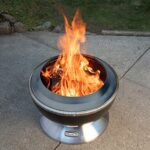 Cuisinart 24” Cleanburn Smokeless Fire Pit with Removable Base for Ash, Portable Wood Burning Outdoor Fireplace, Stainless Steel Smoke Free Outdoor Heater, Enhanced Airflow and Easy Cleanup - Image 13