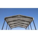 Arrow 14x47x14 DIY RV Carport Kit - Eggshell (CPH144714) - Image 5