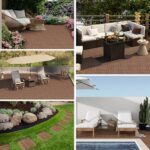 Yaheetech 27PCS Acacia Wood Interlocking Flooring Tiles Waterproof Flooring for Outdoor & Indoor Patio,Balcony,Garden,Poolside,12 × 12 in,Brown - Image 7