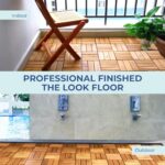 4Pcs Loop Ends Side Trim, 12 Inch Length Interlocking Deck Tile Edge Trim, Outdoor Patio Flooring, Wooden Balcony Floor, Sturdy and Enduring Acacia Wood, Natural - Image 6