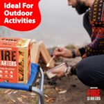 DIMTORI 70 pcs Fire Starter - Natural Fire Starters for Campfires, Fire Pit, Pizza Oven, Fireplace, Smoker, BBQ, Pellet Stove & Wood - Fire Starters for Grill, Charcoal Starter - Image 7