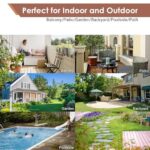 PrimeZone 36PCS 24" x 12" Long Solid Acacia Wood Interlocking Deck Tiles for 72 Sq Ft - Indoor Outdoor Waterproof Hardwood Flooring for Pathway, Poolside, Backyard & Patio, Brown - Image 9