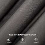 PURPLE LEAF 10' X 12' Permanent Hardtop Gazebo Aluminum Gazebo with Galvanized Steel Double Roof for Patio Lawn and Garden, Curtains and Netting Included, Grey - Image 6