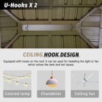 Domi Outdoor Living 10’ X 12’ Hardtop Gazebo, Outdoor Aluminum Frame Canopy with Galvanized Steel Double Roof, Outdoor Permanent Metal Pavilion with Curtains and Netting for Patio, Backyard and Lawn - Image 8