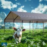 MFSTUDIO Carport 20x30 ft, Outdoor Heavy Duty Metal Shed Carports, Metal Garage Car Shelter Shade Car Port with Galvanized Roof, Frame and Bolts for 3 Cars, Truck and Boats - Image 9