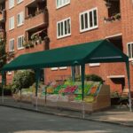 ADVANCE OUTDOOR Adjustable 10x20 ft Heavy Duty Carport Car Canopy Garage Boat Shelter Party Tent, Adjustable Height from 9.5 ft to 11 ft, Green - Image 9