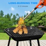 Fibvaxm 100 Counts Fire Starter, for Campfires, Fireplace, BBQ, Fire Pit, Pizza Oven, Pellet Stove & Wood, Smoker - Fire Starters for Grill, Waterproof - Natural Quick Light Wood Charcoal Fire Starter - Image 3