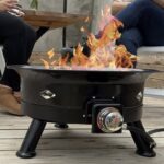Flame King Smokeless Propane Fire Pit, 24-inch Portable Firebowl, 58K BTU with Self Igniter, Cover, & Carry Straps for RV, Camping, & Outdoor Living - Image 12