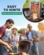 WH 54+ Pack Natural Fire Starters for Indoor Fireplace - Long-Burning Charcoal Starters - Odorless Firestarters for Wood Stove, Chimney, Campfires & Grill - Quick Ignite - Image 3