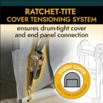 ShelterLogic 10' x 15' x 8' Peak Style Roof Instant Garage Carport Car Canopy with Steel Frame and Waterproof UV-Treated Cover, Sandstone - Image 7