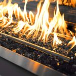 Onlyfire 10 pounds Fire Glass for Propane Fire Pit and Gas Fireplace, 1/2 Inch Reflective Firepit Glass Rocks for Fire Pit Table and Fire Bowl, High Luster Onyx Black - Image 5