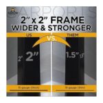 Arrow 1-Sided 20x29x9 Galvanized Steel Carport Kit - Eggshell (CPH202909ECL1) - Image 7