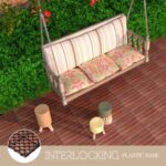 TimberWave Acacia Wood Deck Tiles, Patio Tiles Outdoor Interlocking, Waterproof All Weather, 20 Pack (Dark Brown, 12" x 12", 19.3 sq ft) - Image 5