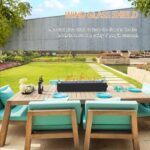 28-inch Table Top Propane Fire Pit, 40,000 BTU Tabletop Firepit for Patio, Outdoor Portable Rectangular Fire Bowl w/Wind Glass Shield, Glass Rocks - Black - Image 8