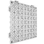 Happybuy Tiles Interlocking 50 PCS Gray, Drainage 12x12x0.6 Inches, Outdoor Floor Tiles, Outdoor Interlocking Tiles, Deck Flooring for Pool Shower Bathroom Patio Garage - Image 9