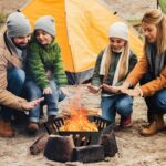 24-inch Fire Pit, Outdoor Portable Wood-Burning Fire Pit Log Stove Fireplace for Camping, Backyard, Garden Picnic Patio and Beach. Comes with A Carry Bag - Image 6