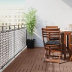 Candockway Plastic Interlocking Deck Tiles, 36 Pack Outdoor Flooring Waterproof Pavers for Patio Garden Porch Yard, All Weather Use, Coffee - Image 2