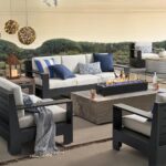 28-inch Table Top Propane Fire Pit, 40,000 BTU Tabletop Firepit for Patio, Outdoor Portable Rectangular Fire Bowl w/Wind Glass Shield, Glass Rocks - Black - Image 7