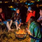 LTSEAME 22.5 inch Portable Fire Pit Outdoor Plug Fire Pit with Storage Bag Suitable for Camping, Picnic, Backyard, Garden Bonfires and Outdoor Wood Burning - Image 6