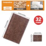 HGD Fire Starter, Natural Fire Starters for BBQ, Campfire, Fireplace, Charcoal, Wood Stove, Chimney, Fire Pit, Grill, Smoker, Indoor Outdoor Use - Image 3