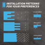 Art3d Peel and Stick Floor Tile Vinyl Wood Plank 36-Pack 54 Sq.Ft, Deep Gray, Rigid Surface Hard Core Easy DIY Self-Adhesive Flooring - Image 9