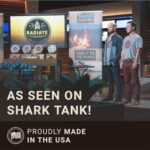 Radiate XL 8" Portable Campfire As Seen On Shark Tank - Up to 2 Hours of Burn Time - Reusable Travel Fire Pit for Camping, Patios & Beach Days - Portable Fire Pit - Made in USA - Image 4