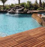 Bare Decor EZ-Floor Interlocking Flooring Tiles in Solid Teak Wood Oiled Finish (Set of 10), Long 9 Slat - Image 5