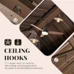 YOLENY 10' x 12' Hardtop Gazebo, Metal Gazebo with Aluminum Frame, Double Galvanized Steel Roof, Curtains and Netting Included, Pergolas for Patios, Garden, Parties, Lawns - Image 6