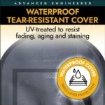 ShelterLogic 10' x 15' x 8' Peak Style Roof Instant Garage Carport Car Canopy with Steel Frame and Waterproof UV-Treated Cover, Sandstone - Image 3