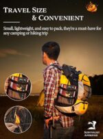 Nvkrvks Fire Starter, Easy-Burning Fire Starter Squares for Wood Stoves, Campfires, Grill Pit and Fireplace, Natural & Waterproof BBQ Fire Starters, 64 Mini Square - Image 7