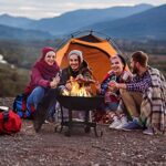 FireBeauty Fire Pit BBQ Grill Pit Bowl with Mesh Spark Screen Cover,Poker - Image 7