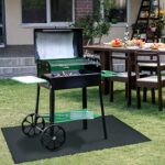 Cvtayn Under Grill Mat 48 ×30 Inch for Outdoor Charcoal, Flat Top, Smokers, Gas Grills.Oil-Proof and Water-Proof BBQ Cvtayn Fireproof Mat Protects Deck Grass, Indoor Fireplace Mat - Image 7