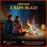 MEKER Fire Color Changing Packets - Fire Pit, Campfires, Outdoor Fireplaces, Bonfire - Fire Color - Perfect Fire Camping Accessories for Kids & Adults (12 Pack) - Image 6