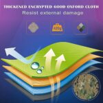 OTQEFTN Semi-Automatic Car Tent, Heavy-Duty Retractable and Foldable Mobile Carport, Fully Enclosed Sun and Rainproof Car Cover, Simple Outdoor Home Garage - Image 5