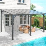 AirWire 10x14 FT Gazebo Pergola Awnings for Patio with Hardtop Gazebos on Clearance Patio Covers for Shade and Rain, Lean to Gazebo Sunroom Patio Canopy Outdoor Pergolas for Patios,Decks,Backyard - Image 5