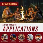 Fire Starter Squares 64 - Fire Starters for Fireplace,Chimney,BBQ Grill,Camping Fire,Wood Stove - Water Resistant and Safe Odourless - Camping Accessories - Image 4