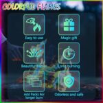 Fire Color Changing Packets [12Pack]，Color Fire Packets for Outdoor Campfires, Fire Pits, Fireplaces, Colorful Flames, Long Burn Time, Safe, Magic for Child - Image 5