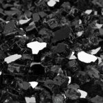 Onlyfire 10 pounds Fire Glass for Propane Fire Pit and Gas Fireplace, 1/2 Inch Reflective Firepit Glass Rocks for Fire Pit Table and Fire Bowl, High Luster Onyx Black - Image 2