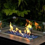 GASPRO 10 lbs Fire Glass for Propane Fire Pit, 1/2-Inch Reflective Fireplace Glass Rocks for Fire Pit Table, Cobalt Blue - Image 3