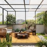 PrimeZone 9 PCS Solid Acacia Wood Interlocking Patio Deck Tiles - 12" x 12" Indoor Outdoor Waterproof Flooring Tiles for Balcony, Backyard & Poolside, All Weather Use, Natural Wood, Diagonal - Image 3