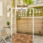 Pack of 10 Deck Tiles - 12"x12" Interlocking Natural Solid Acacia Wood for Outdoor & Indoor, Patio Garden, Balcony, Poolside - Natural6 Color - Image 6