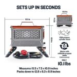 Ignik FireCan Elite High-Powered Portable Propane FirePit - Image 6