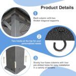 Airwire 10x12 FT Gazebo Hardtop Gazebo, Aluminum Pergola with Double Galvanized Steel Roof, Curtains and Netting Included, Outdoor Gazebos Canopy for Patio, Backyard, Deck, Lawn,Grey - Image 5