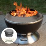 Cuisinart 24” Cleanburn Smokeless Fire Pit with Removable Base for Ash, Portable Wood Burning Outdoor Fireplace, Stainless Steel Smoke Free Outdoor Heater, Enhanced Airflow and Easy Cleanup - Image 7