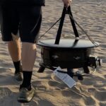 Flame King Smokeless Propane Fire Pit, 24-inch Portable Firebowl, 58K BTU with Self Igniter, Cover, & Carry Straps for RV, Camping, & Outdoor Living - Image 9