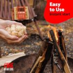 DIMTORI 70 pcs Fire Starter - Natural Fire Starters for Campfires, Fire Pit, Pizza Oven, Fireplace, Smoker, BBQ, Pellet Stove & Wood - Fire Starters for Grill, Charcoal Starter - Image 8