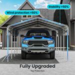 Carport, Heavy Duty Metal Car Port - Image 7